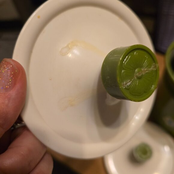 Vtg Kromex Floral Metal Canister Set w/ Lids Retro Storage 4 Pc Nesting USA - Picture 13 of 13